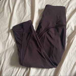 Lululemon Fresh In Mesh Crop (19") size 4 colour pelt